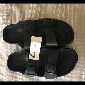 Rubber Birkenstock’s NWT
